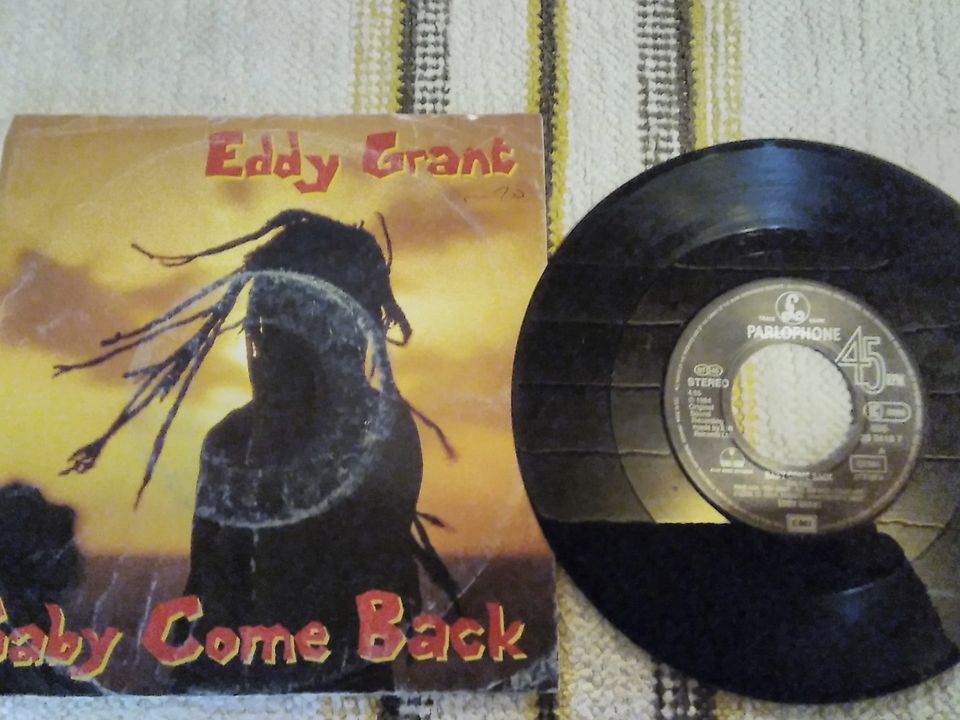 Eddy Grant 7" Baby come back
