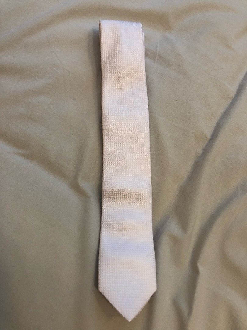 100% silkki vaaleanpunainen käyttämätön solmio