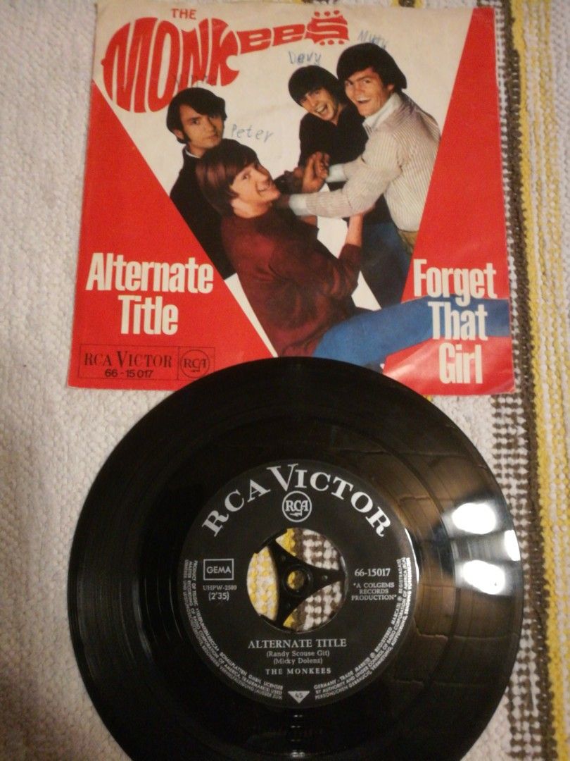 The Monkees 7" Alternate title