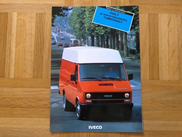 Esite IVECO Daily ja Turbodaily 1987, pakettiauto