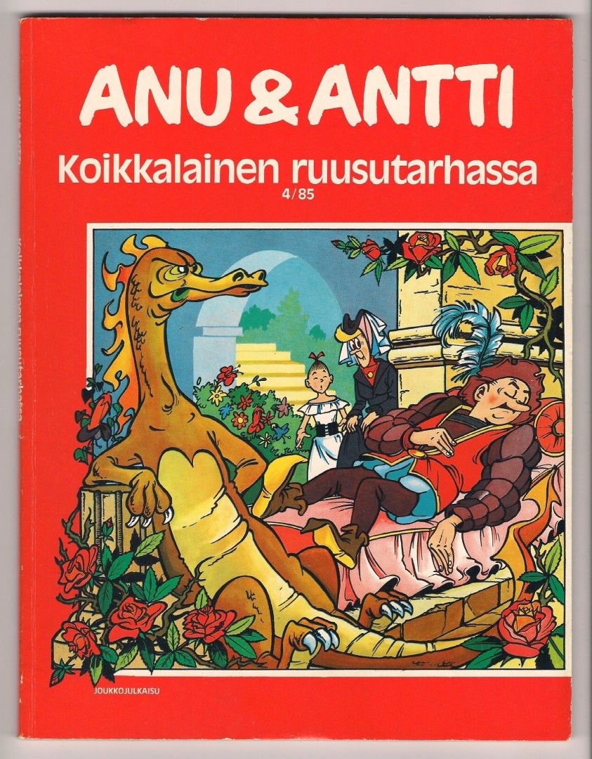 Anu ja Antti 4/85 - Koikkalainen ruusutarhassa