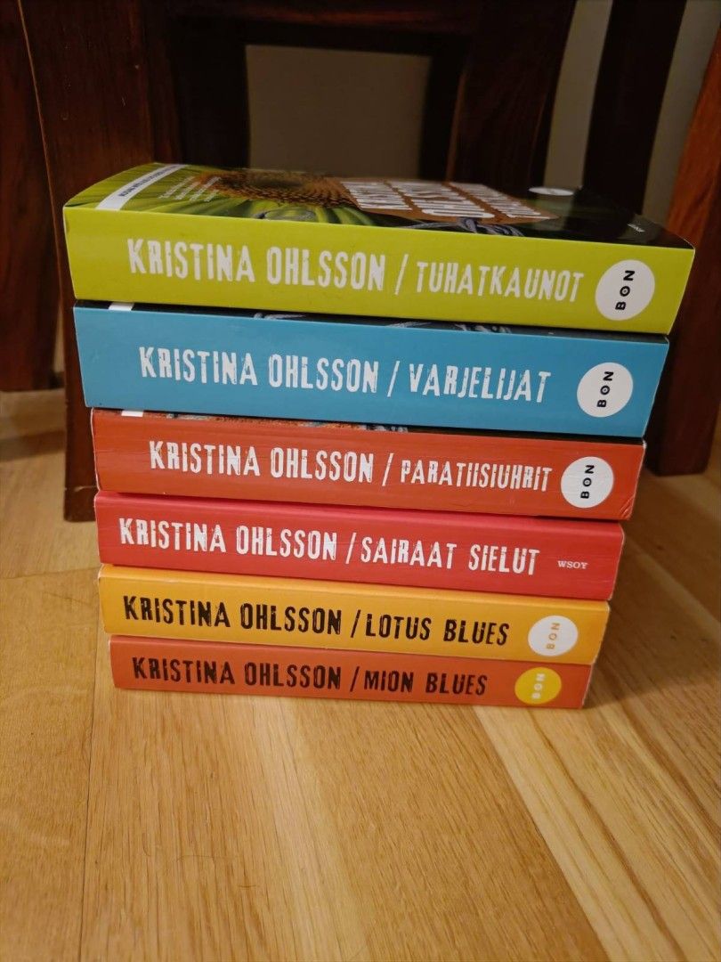 Kristina Ohlsson kirjat