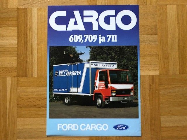 Esite Ford Cargo 609 - 709 - 711. 1980-luku