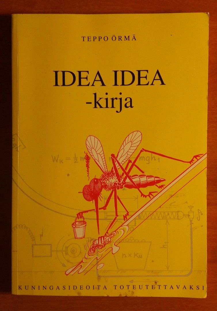 Teppo Örmä IDEA IDEA -kirja