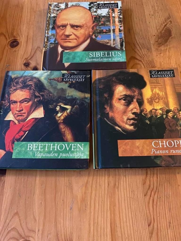 SIBELIUS, BEETHOVEN, CHOPIN-Klassiset säveltäjät