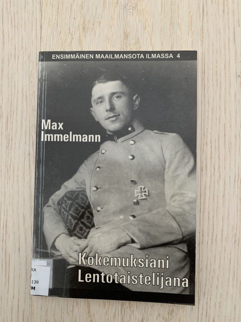 Max Immelmann: Kokemuksiani lentotaistelijana