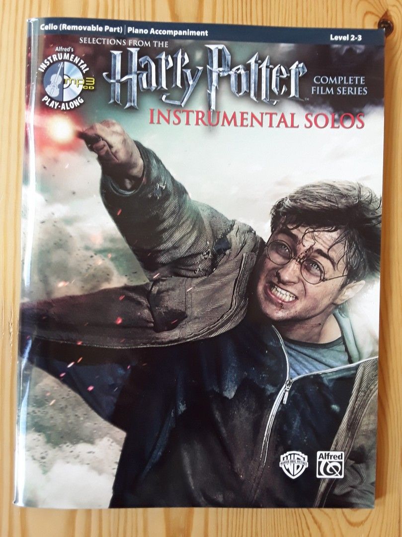 Nuotti: Harry Potter: sello, piano, CD