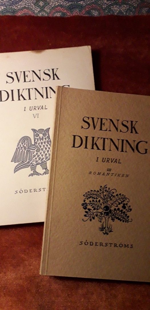 Svensk Diktning III och VI