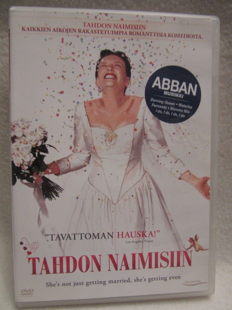 Tahdon naimisiin dvd