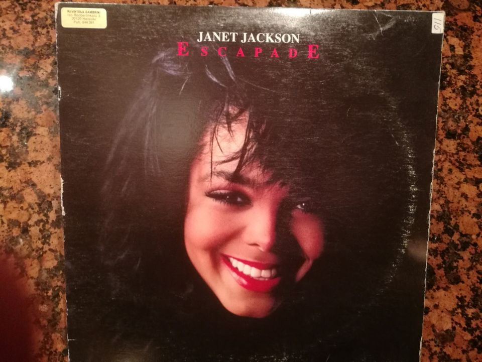 Janet Jackson Escapade Remix-Maxi 1989