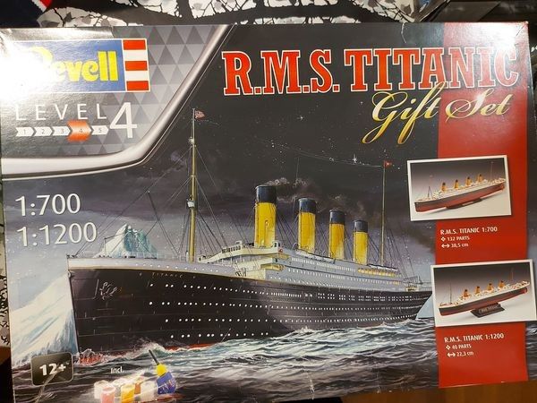 Titanic koottava pienoismalli x2