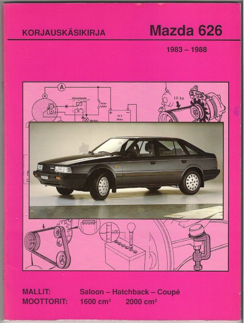 Mazda 626 - 1983-88 korjausopas