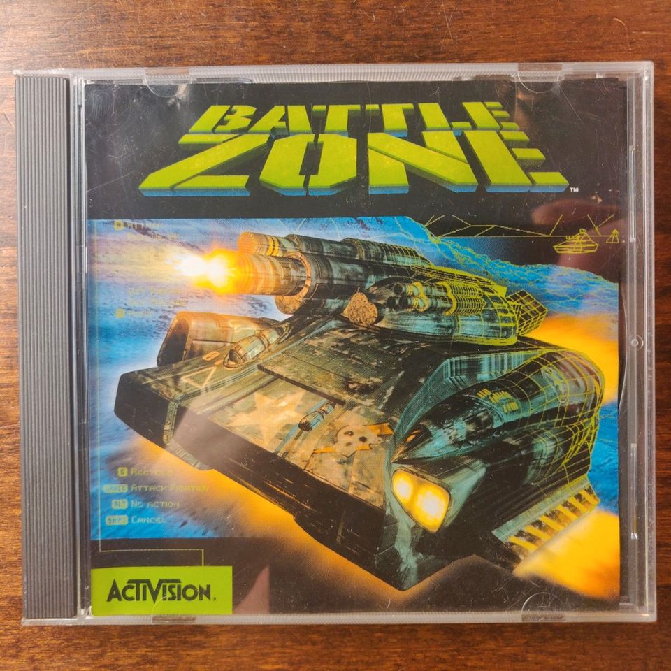 Battle Zone pc cd-rom