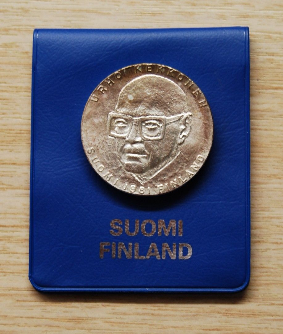 50 Markkaa 1981 Urho Kekkonen Hopeaa