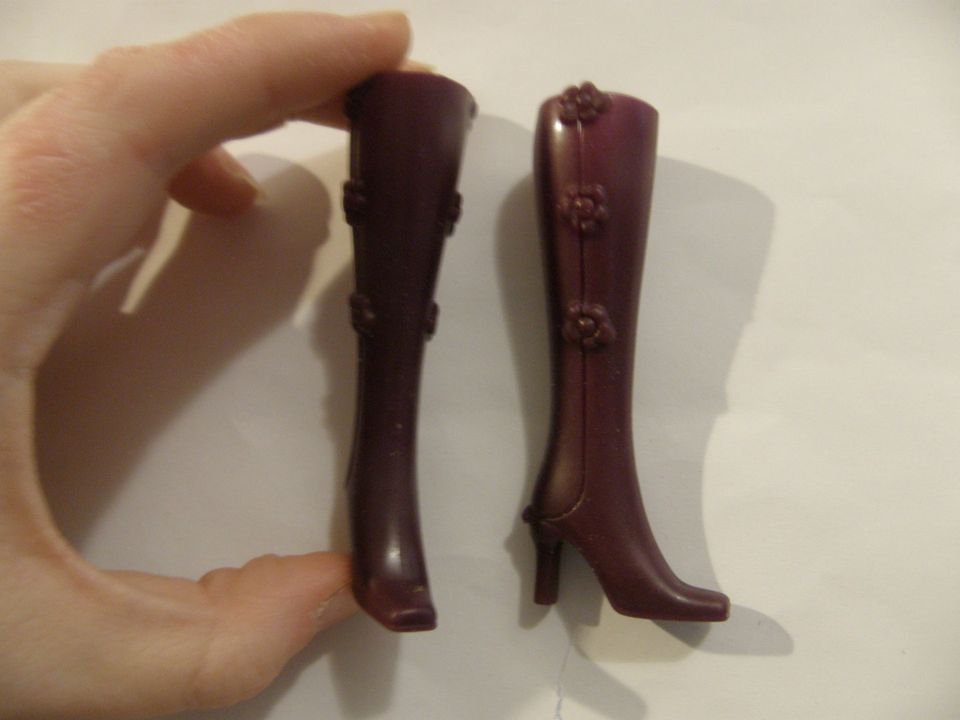 Violetin ruskeat Barbie- nuken kengät SAAPPAAT