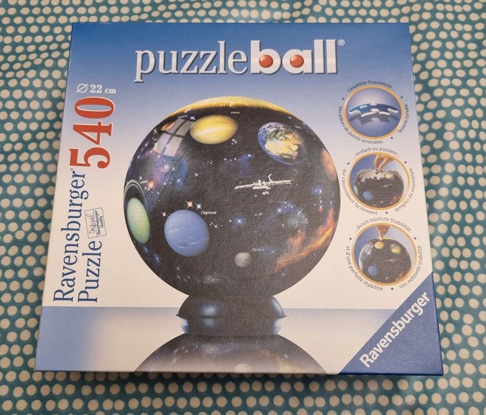 Ravensburger 3D puzzleball aurinkokunta