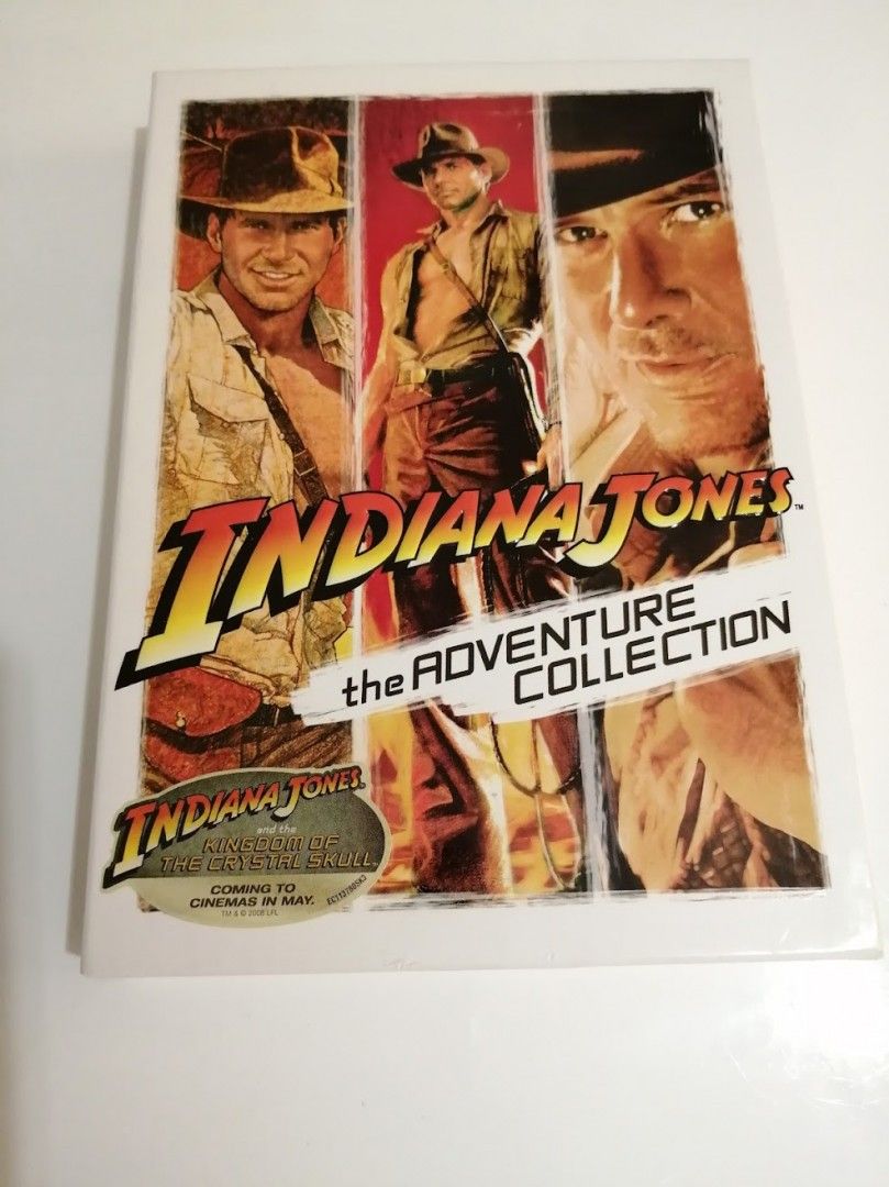Indiana Jones DVD kokoelma
