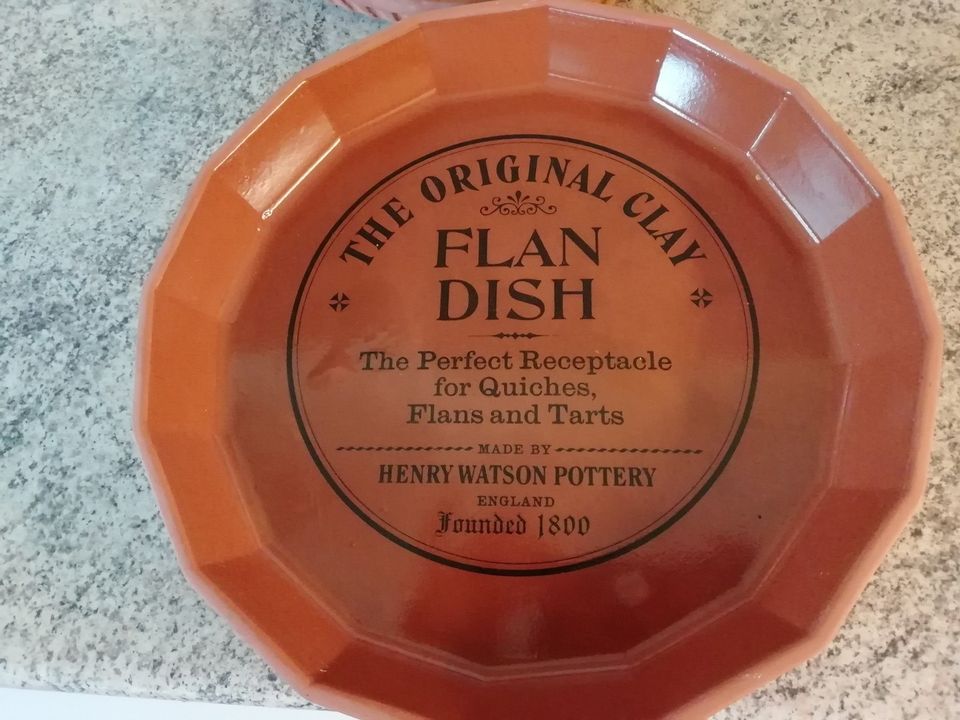 Terracotta Flan Dish -vuoka from UK