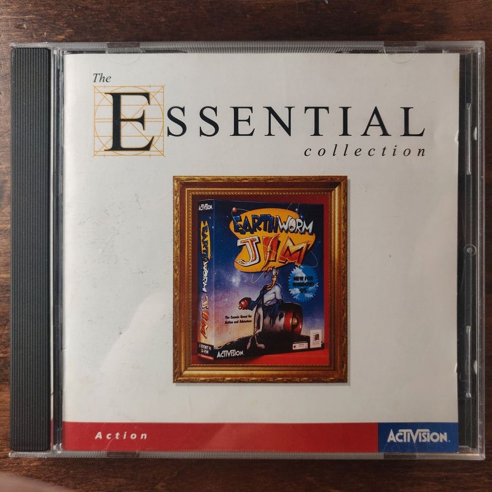 EarthWorm Jim essential pc cd-rom