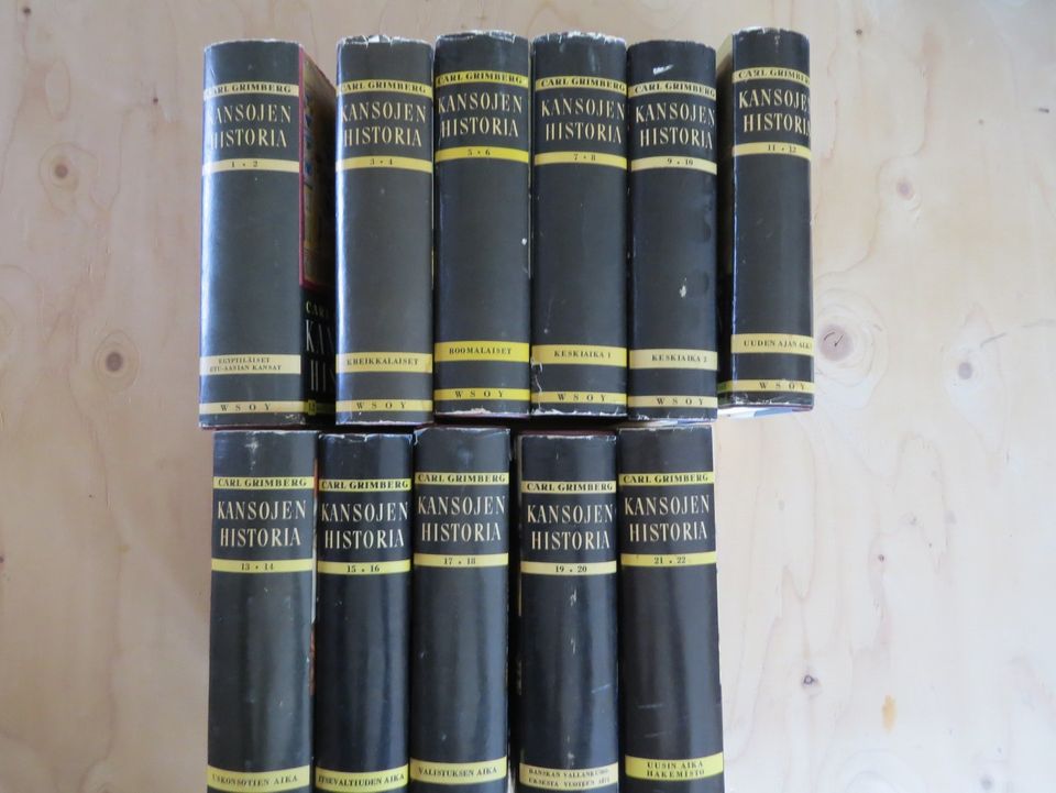 Carl Grimberg Kansojen historia 1-22