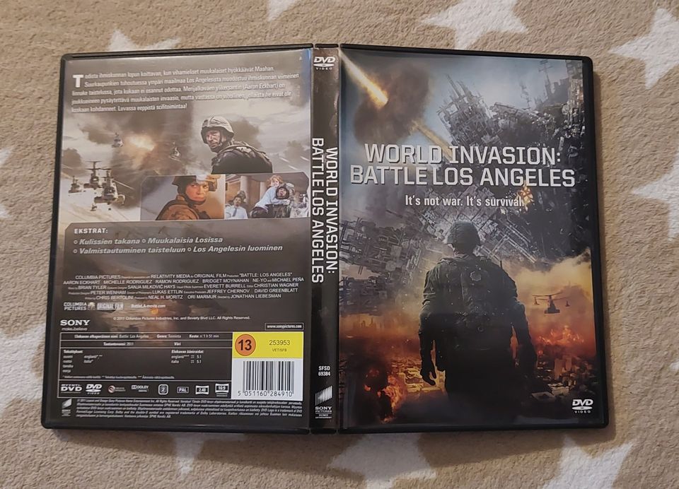 World Invasion - Battle Los Angeles DVD