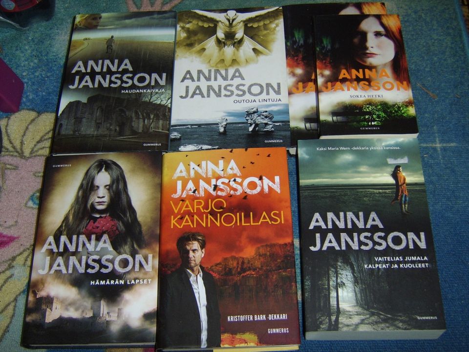 Anna Jansson - dekkareita