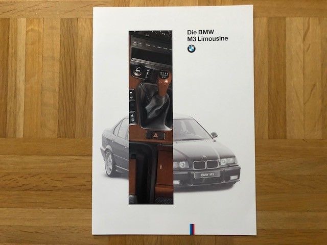 Esite BMW E36 M3 3-sarja vuodelta 1995