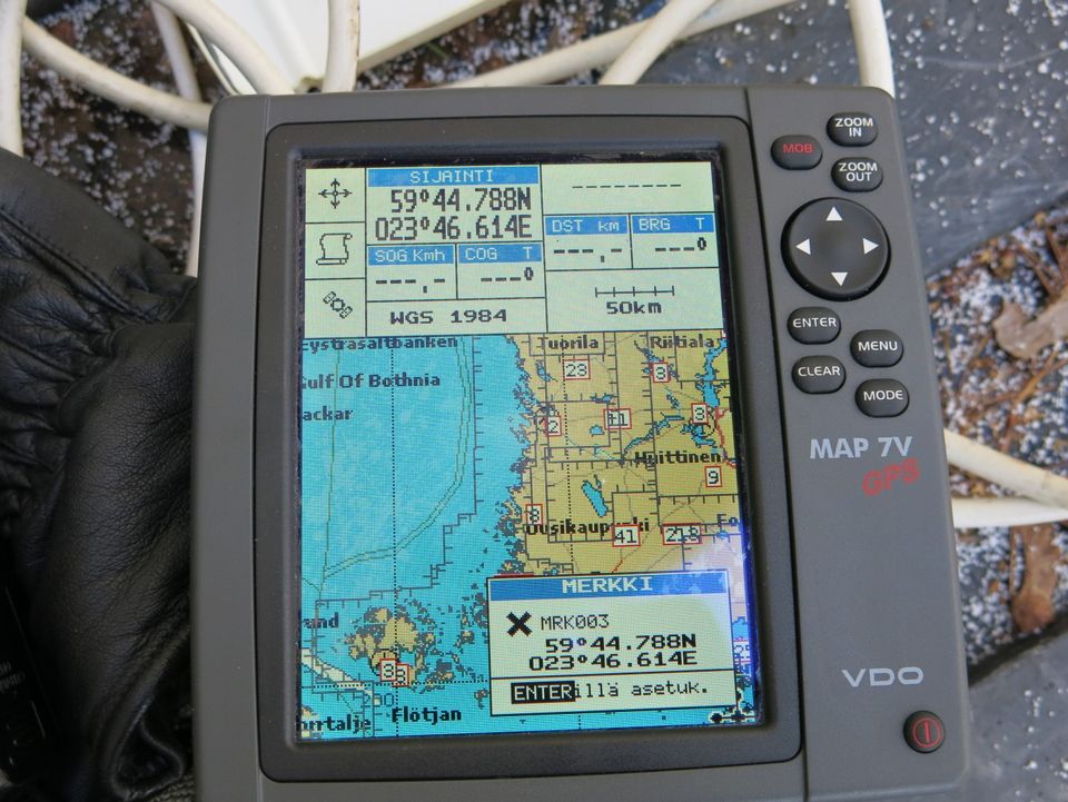 Karttaplotteri VDO Map7 V GPS