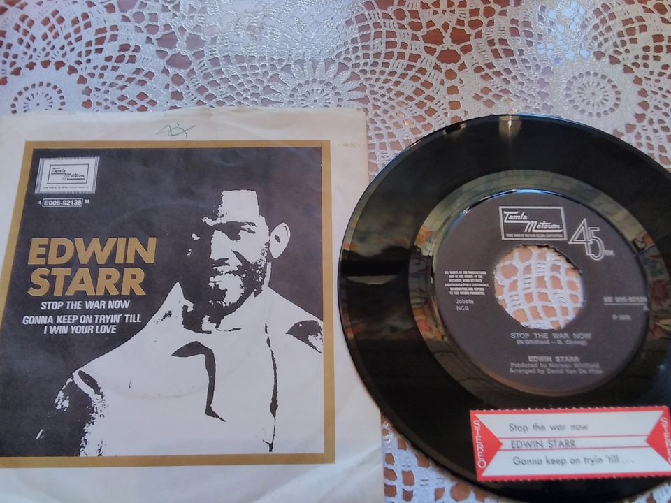 Edwin Starr 7" Stop the war now