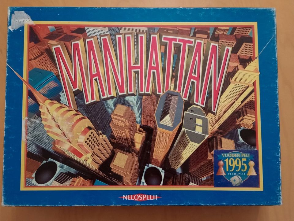 Manhattan lautapeli vuoden peli 1995
