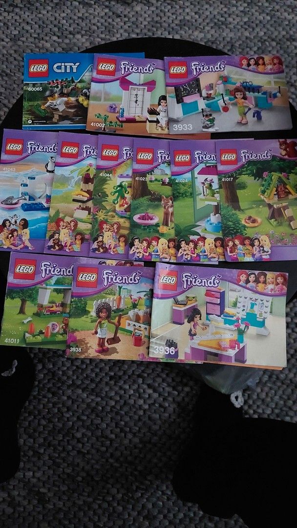 Lego friends ohjeita