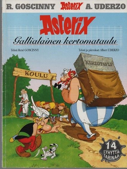 Asterix - Gallialainen kertomataulu