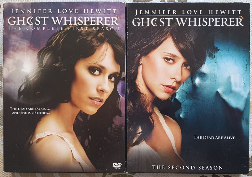 GHOST WHISPERER kaudet 1 ja 2 - DVD boxit