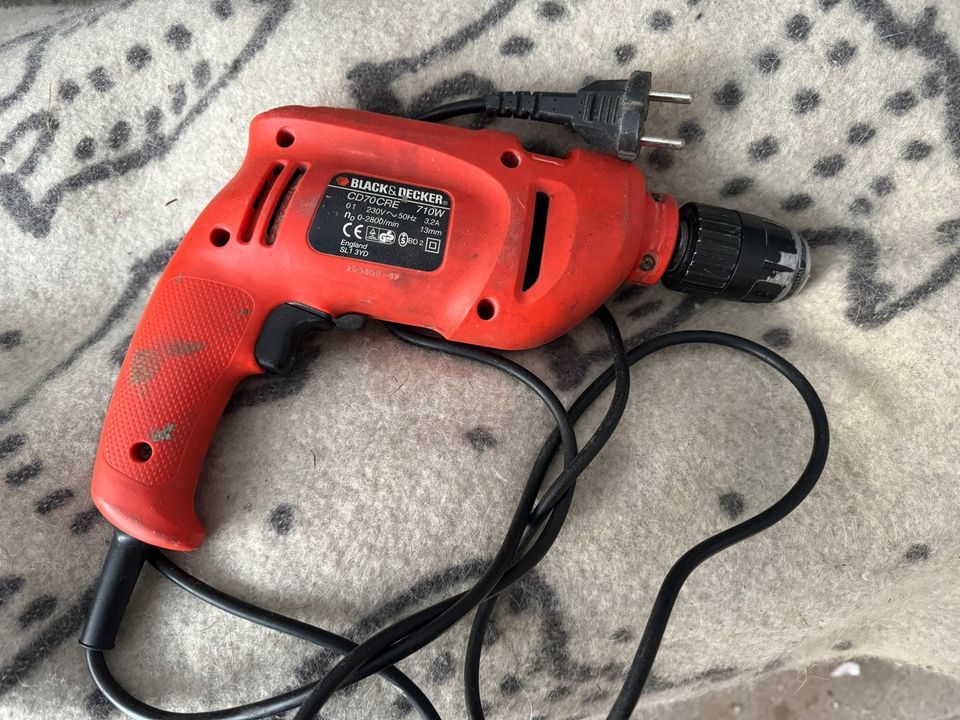 Black & Decker iskuporakone