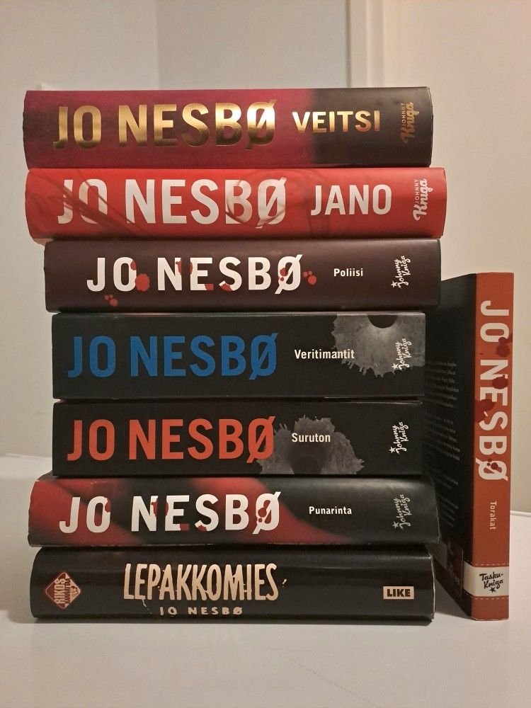 Jo Nesbon Harry Hole -kirjasarjan kirjoja