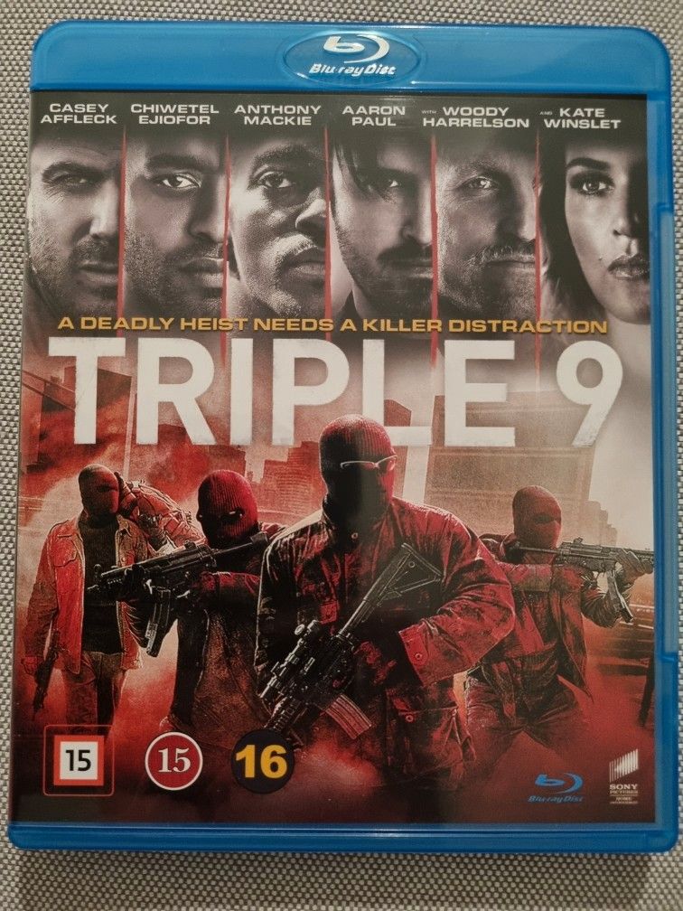 Triple 9 (2016) Blu-ray