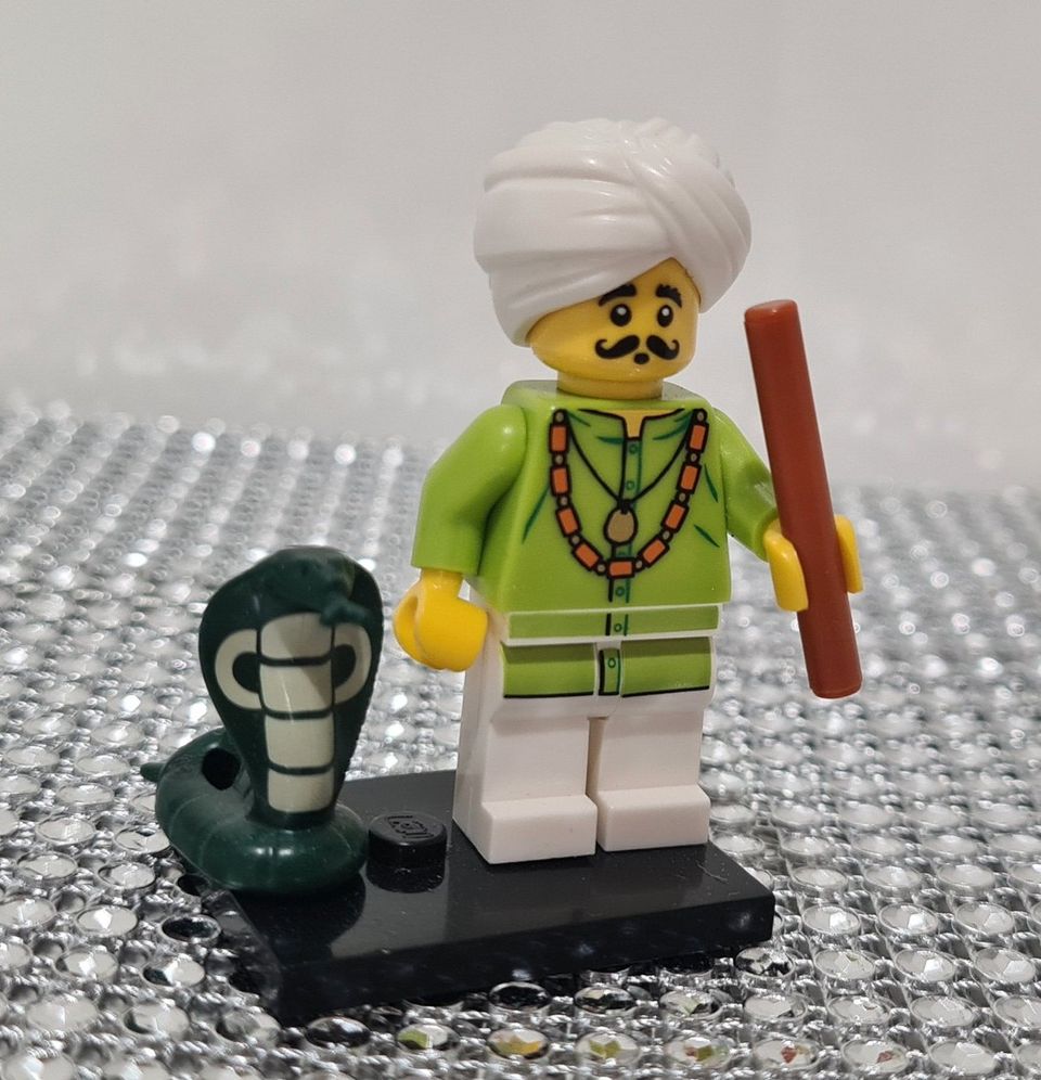 Lego snake charmer