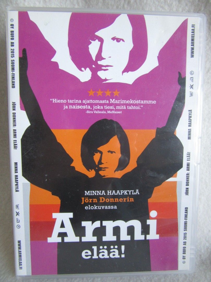 Armi elää dvd