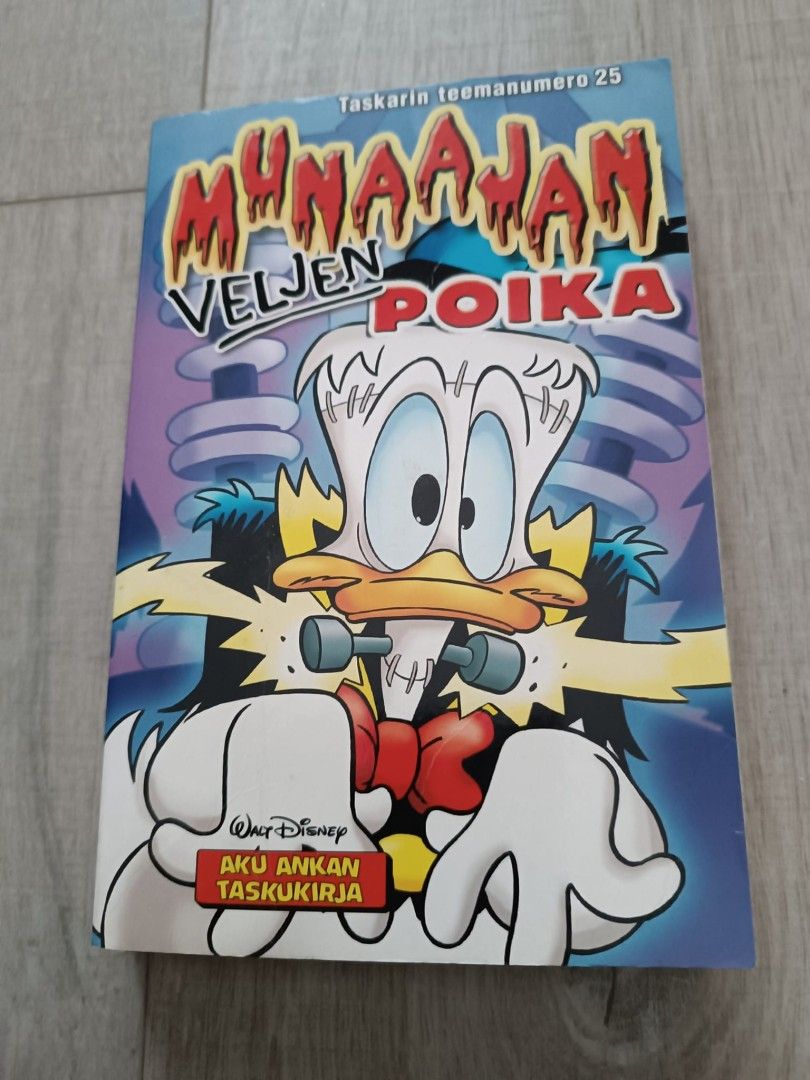 Aku Ankan taskarin teemanumero 25 Manaajan veljenpoika