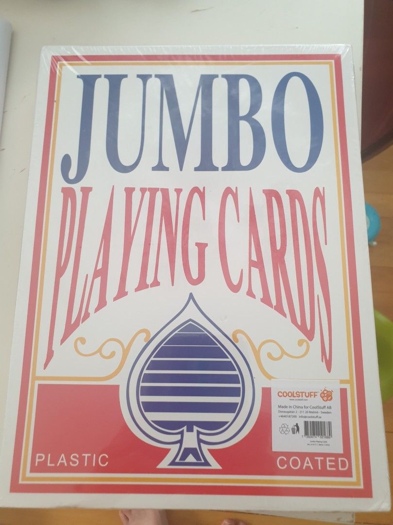 Jumbo pelikortit