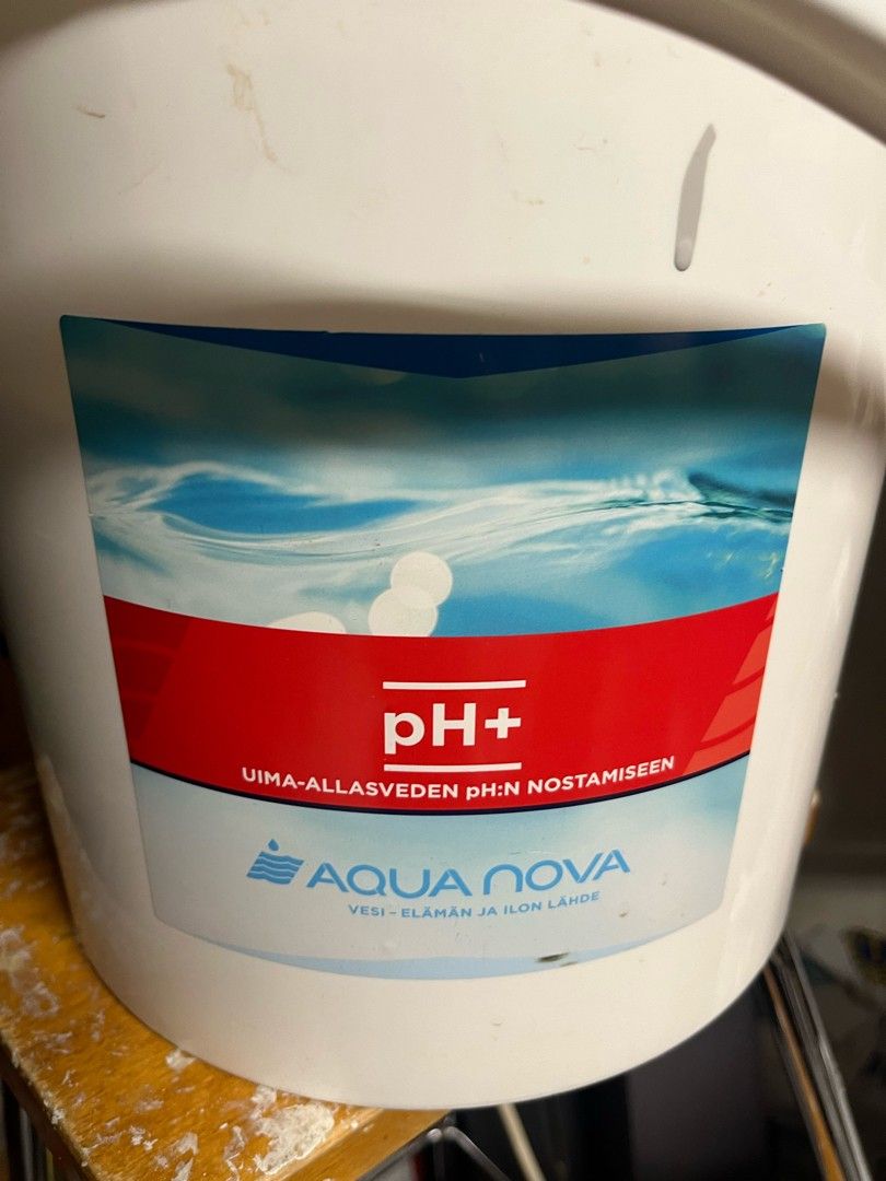 Aqua Nova ph+ noin 7kg veden kovuuden säätöön