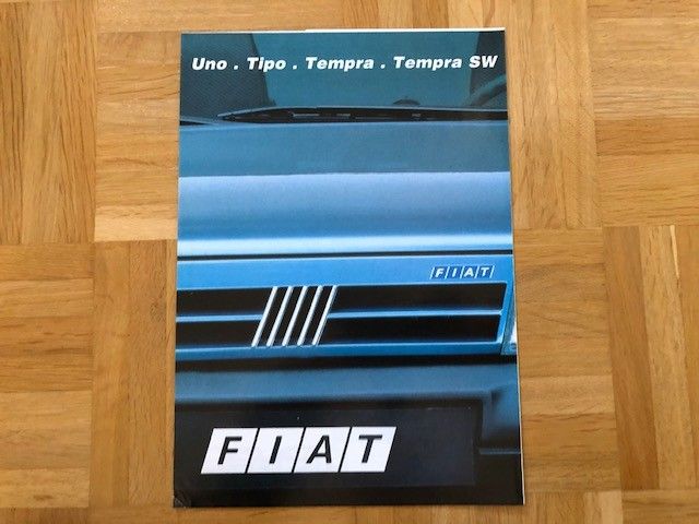 Esite Fiat Uno - Tipo - Tempra - Tempra SW, ~1993