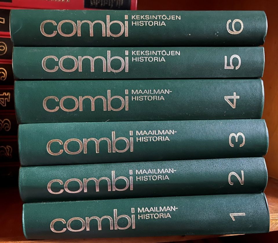 Combi Kirjasarja 1-6 Keksintöjen historia