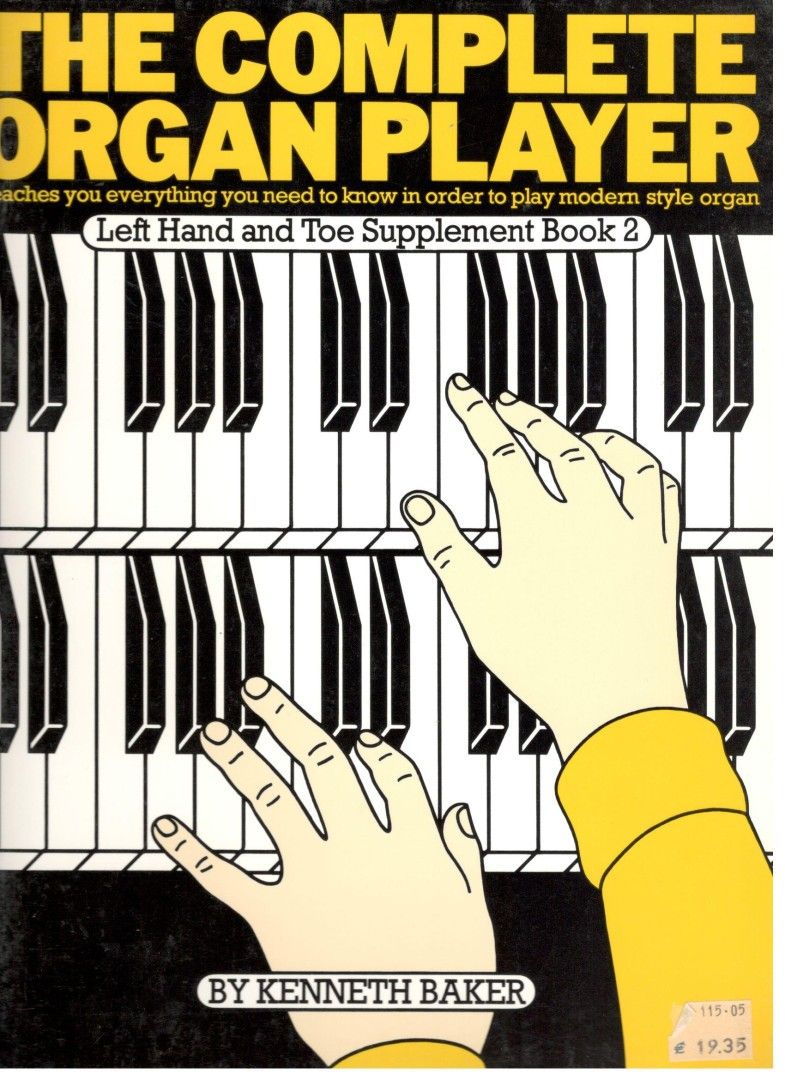 Baker - The Complete Organ Player 2 - Left hand