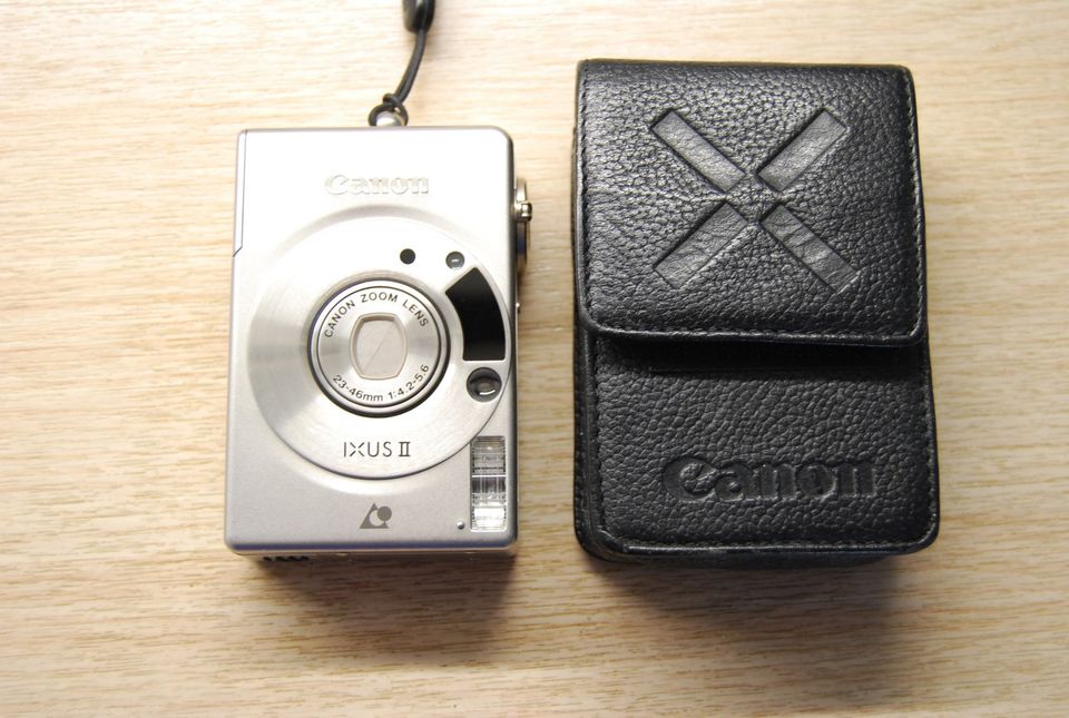 Canon IXUS II filmikamera