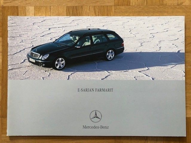 Esite Mercedes S211 E-sarja farmarit 2004 suomi