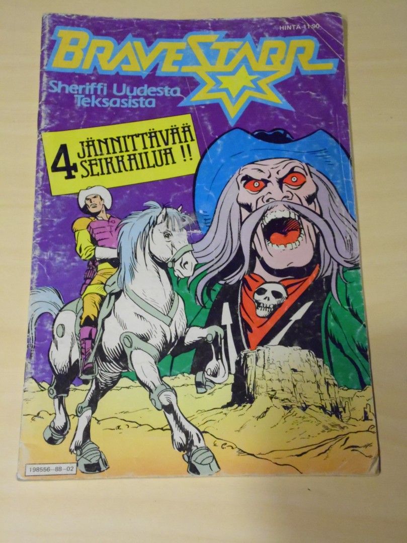 Bravestarr sheriffi uudesta teksasista 2/1988