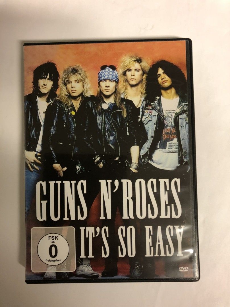 GUNS N`ROSES(it s so easy)dvd