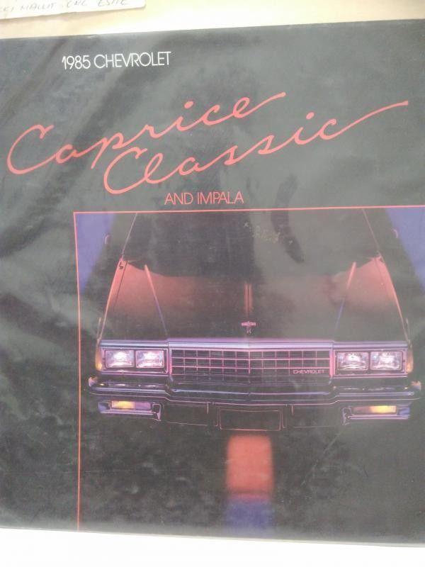 Chevy caprice classic,Impala 1985 Esite