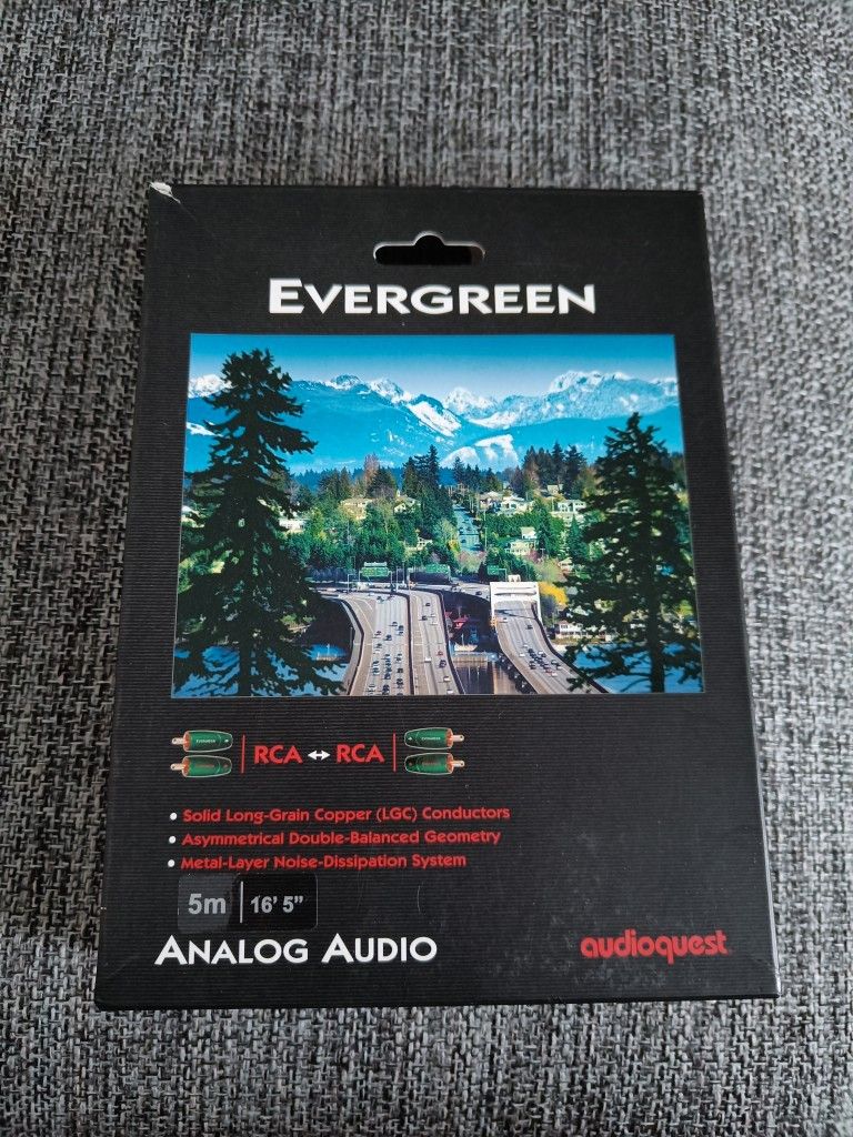 Audioquest Evergreen RCA-RCA 5m